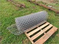 ROLL OF CHAIN LINK FENCE