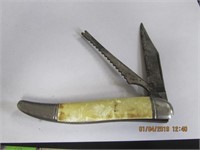 Imperial Pocket Knife w/Blade & Sawtooth w/Opener