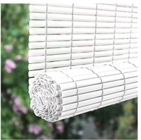Radiance Cordless 1/4" PVC Roll-up White Outdoor S
