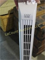 easy care oscillating stick fan