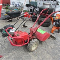 TROYBILT HORSE 8HP REAR TINE TILLER W/ HILLER ATT