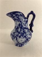 Victoria Ironstone Blue and White Pitcher