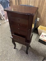 large jewelry armoire - missing the mirror