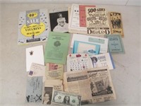 Lot of Vintage Ephemera - Advertising & More