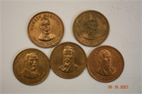 5- US Presidential Tokens