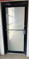 Glass Commercial Door - 3' wide x 7'4" tall