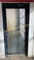 Glass Commercial Door - 3' wide x 7'4" tall