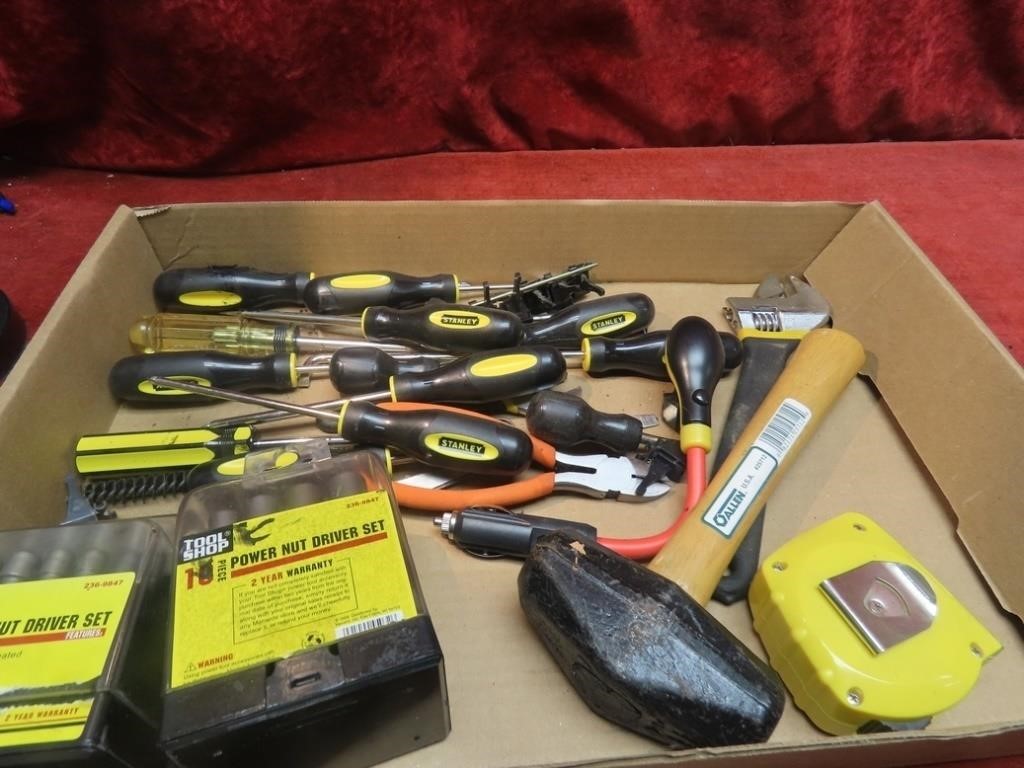 Power nut driver bits, screwdrivers, mini sledge h