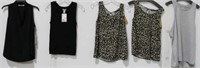 Lot of 5 Assorted Ladies Tank Tops Sz XS/S - NWT