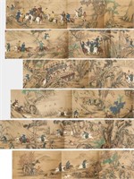 Jin Tingbiao Qing Dynasty Chinese WC Scroll