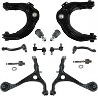 TRQ 12 Piece Steering Suspension Kit