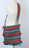 Native American Multicolored Woven Bag