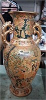 Royal Satsuma Oriental design vase