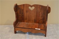 Country pine bench