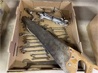 HAND SAW - WRENCHES - MORE
