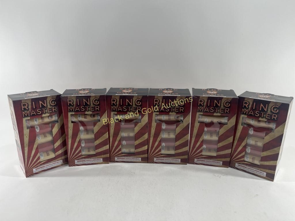 (6) Ring Master Flaming Fireworks Artillery Shells