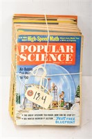 (13) Vintage Popular Science Magazines