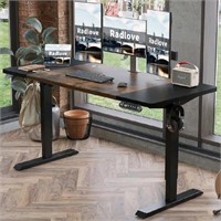 Electric Height Adjustable Standing Desk, 63x 30 I