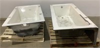 (2) Kohler Cast Iron Bath Tubs