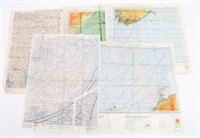 WWII USAAF ESCAPE & EVASION CLOTH MAPS