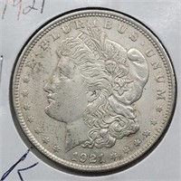 1921 MORGAN SILVER DOLLAR