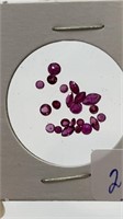 Nice Lot of Genuine Rubies