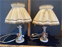 Two Hummel lamps