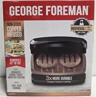 George Foreman non-stick grill and panini