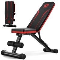 NFEET Adjustable Weight Bench for Full Body Workou
