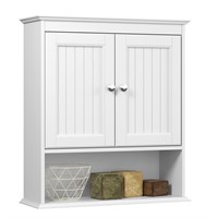 Spirich Bathroom Cabinet Wall Mounted with Doors,