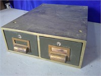 index file drawers with screws, misc