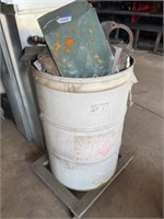 55 Gallon Drum of Scrap Steel