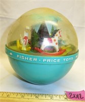 1966 Fisher Price Roly Poly Chime Ball