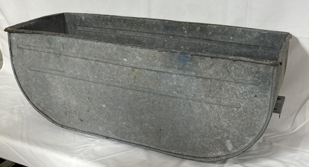 32” x 13” x 12” Galvanized Tub