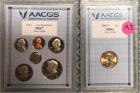 246 - LOT OF 2 COLLECTIBLE COIN SETS (A1)