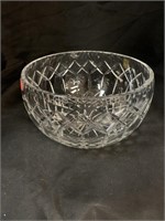 POLISH LEAD CRYSTAL BOWL - 7.5 X 4.5 “