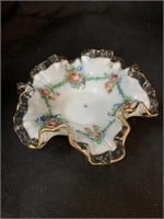 HAND-PAINTED SILVERCREST 6 “ DISH