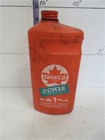 Supertest 2-cycle oil jug