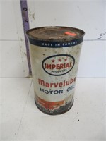 Marvelube oil tin