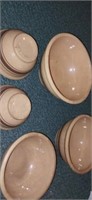 Set of 5 mixing bowls marked usa
