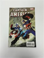 Autograph COA Captain America #40 Comics
