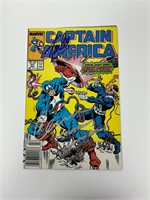 Autograph COA Captain America #351 Comics
