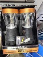 Duracell LED Lantern Rechargable 2 pk 1000 lumens