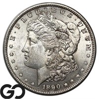 1890-S Morgan Silver Dollar, BU+ Bid: 100