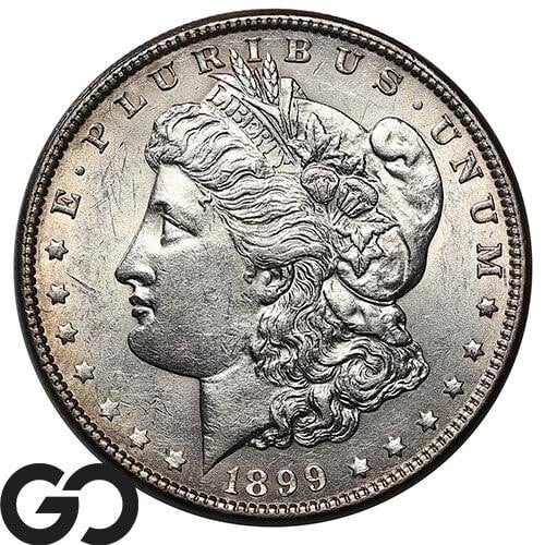 1899 Morgan Silver Dollar, BU Bid: 230