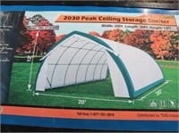 2030 Peak Ceiling Storage Shelter