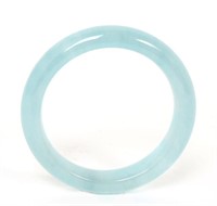 Beautiful Aquamarine Bangle Bracelet