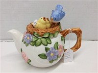 Teleflora Birds & Flowers Teapot