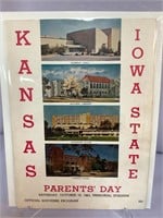 Kansas vs Iowa St Oct 12 1963 program