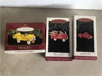 3 Hallmark Christmas Ornaments